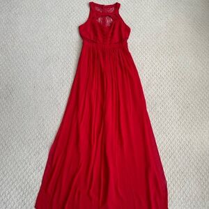 BCBGeneration Formal Goddess Maxi Dress Rouge (Red) Size 6 Formal Prom Wedding